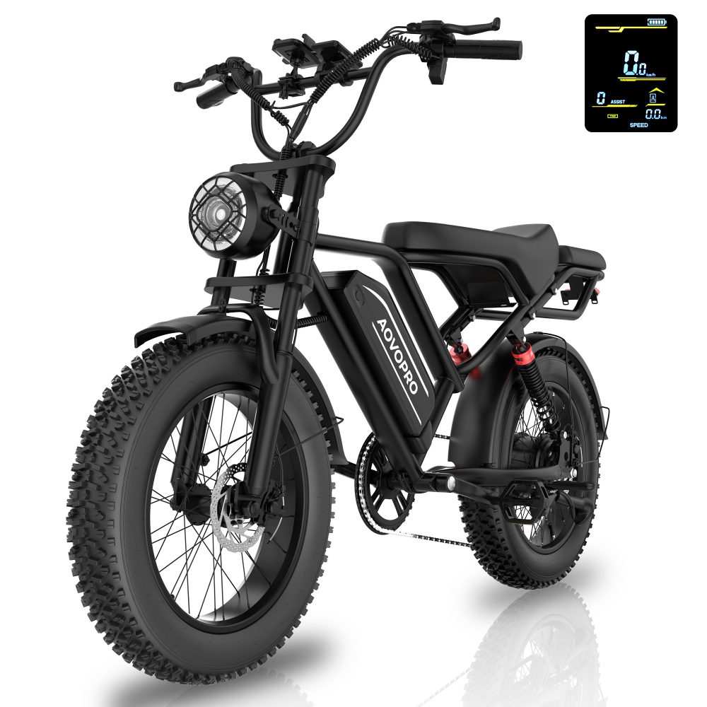 AOVOPRO AP20 Fat Tire Electric Bike