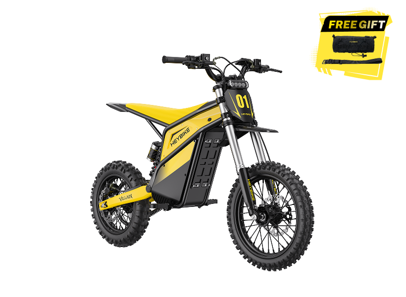 Heybike Villain Full Suspension Electric Dirt Bike