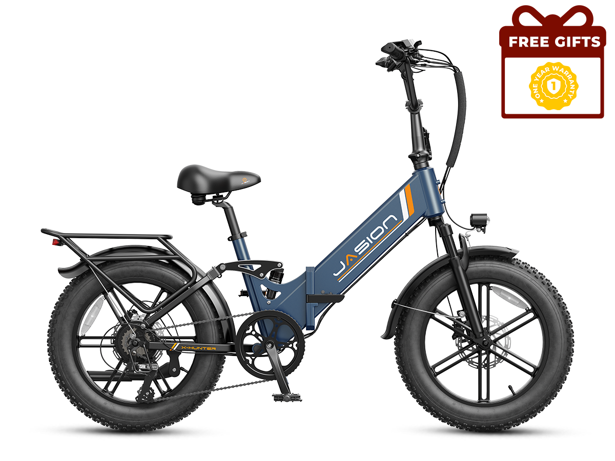 Jasion X-Hunter ST Full Suspension Fat Tire Ebike
