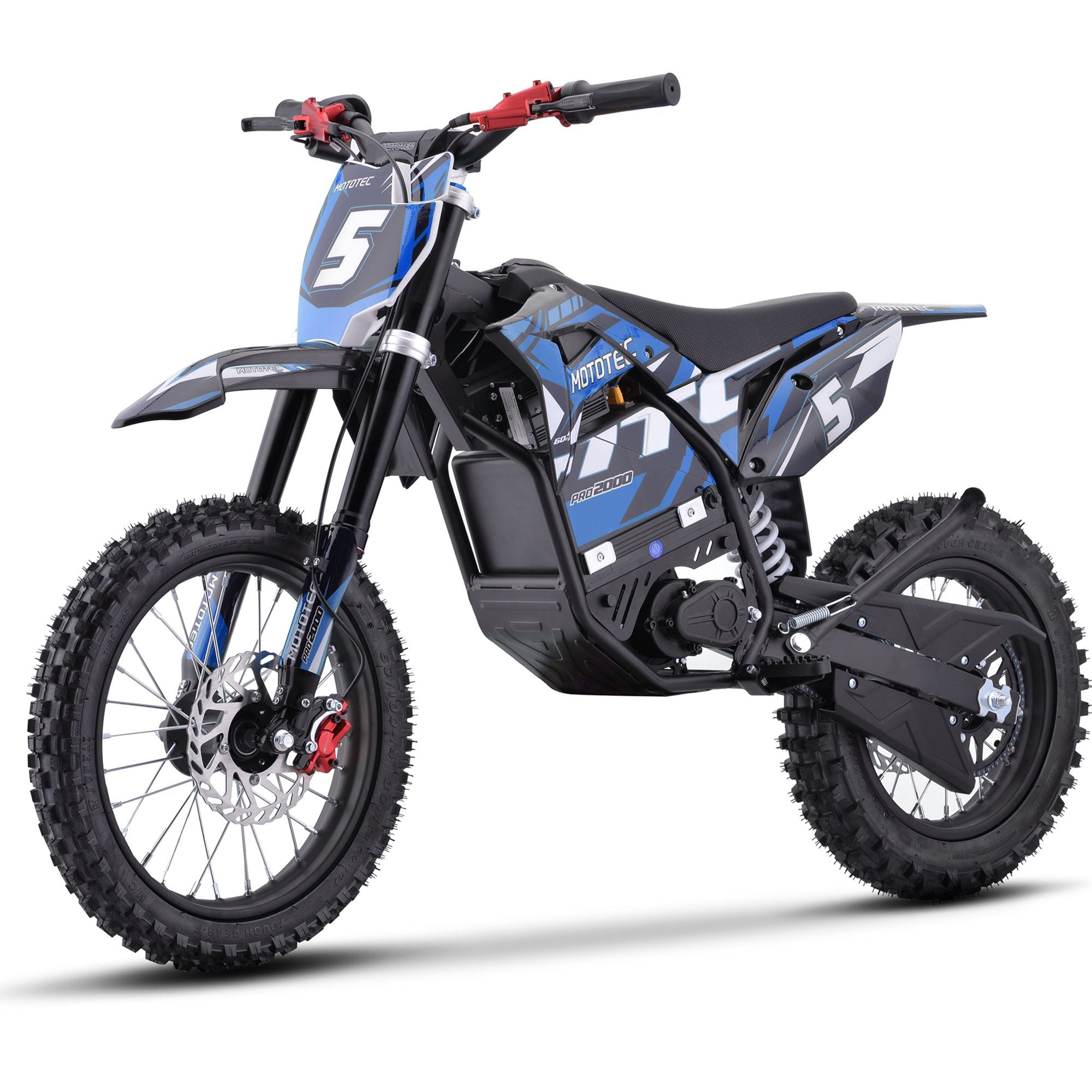 MotoTec Pro 2000W Off-Road Electric Dirt Bike